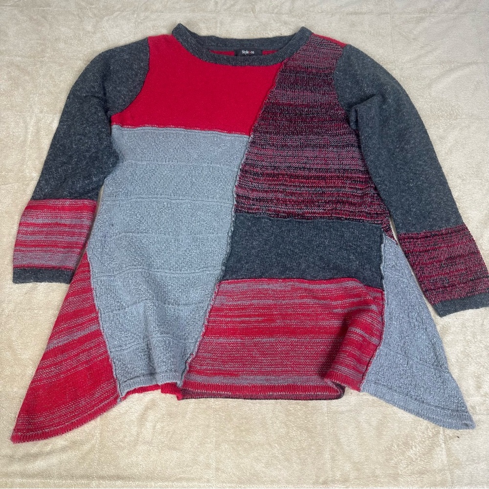 Rag Handkerchief Hem Patchwork Christmas Hippie B… - image 2